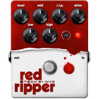 Для бас гитары TECH 21 RED RIPPER 07502