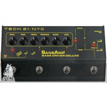 Архив TECH 21 SansAmp Bass Driver DeLuxe 08176