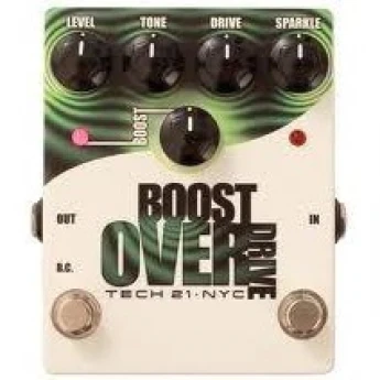Педали эффектов Fuzz, Overdrive TECH 21 Boost Overdrive 08180